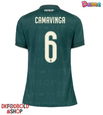 Real Madrid Eduardo Camavinga #6 Udebanetrøje Dame 2026-27 Kort ærmer Real Madrid Eduardo Camavinga #6 Udebanetrøje Dame 2026-27 Kort ærmer